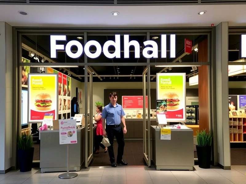 Foodhall franchise store interior